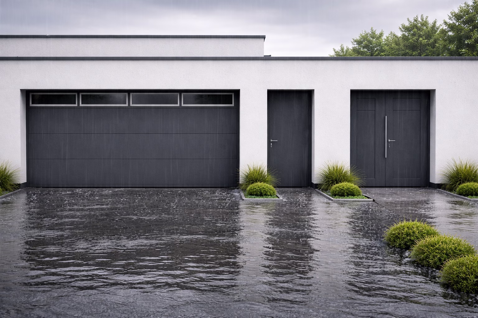 Hochwasserschutz von Torbau Sachsen